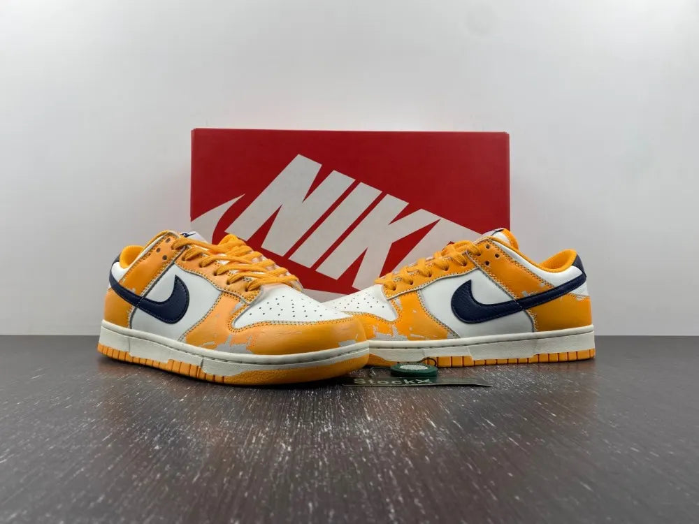 Nike Dunk Low Syracuse Navy - Hình 5