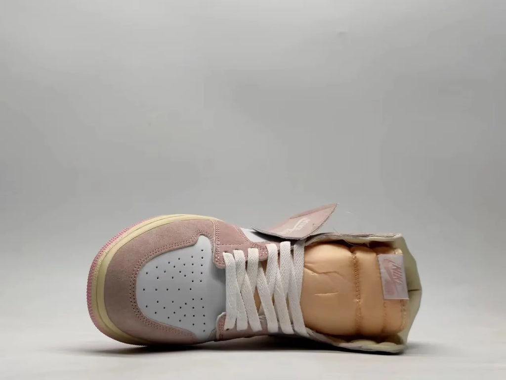 Air Jordan 1 Pink Suede - Hình 3