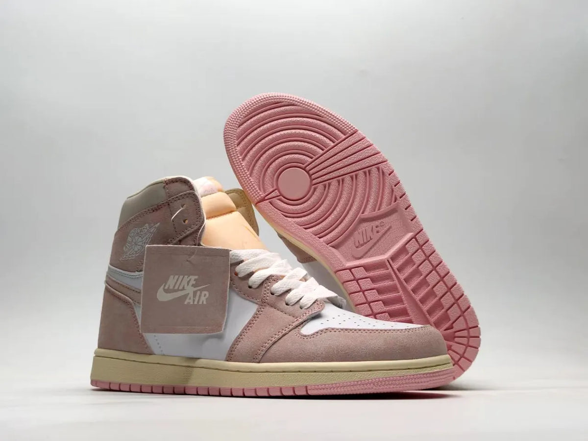 Air Jordan 1 Pink Suede - Hình 6