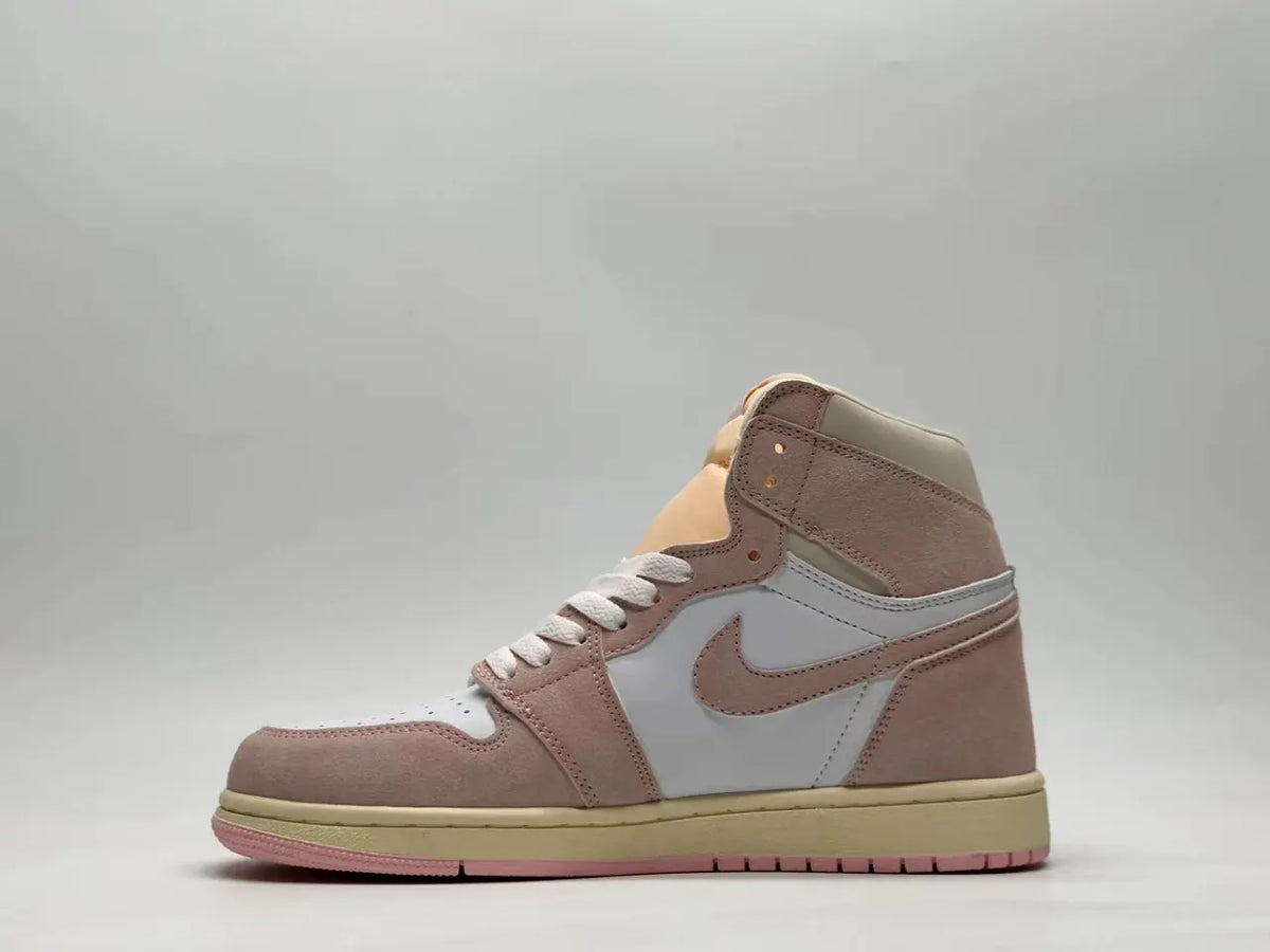 Air Jordan 1 Pink Suede - Hình 2