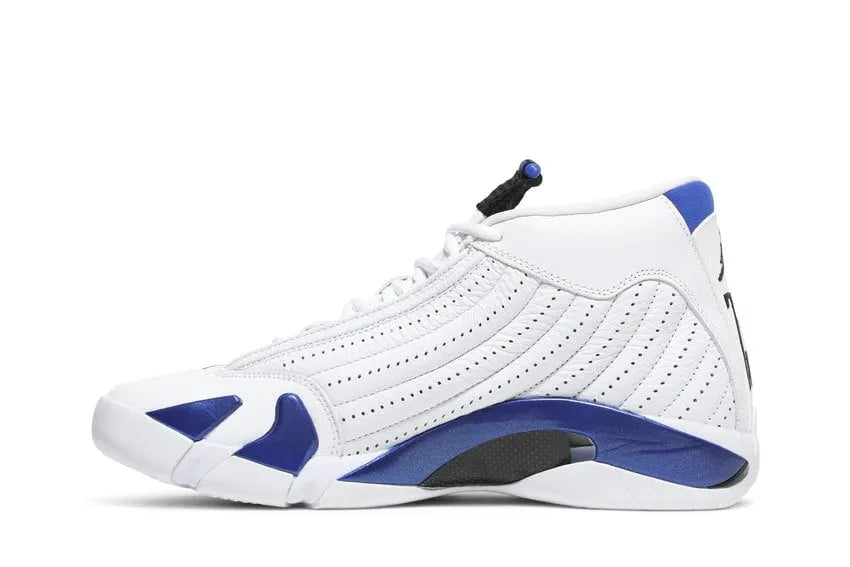 Jordan 14 White Hyper Royal - Hình 2