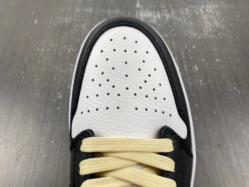 Air Jordan Low Black/White Stitch - Hình 8