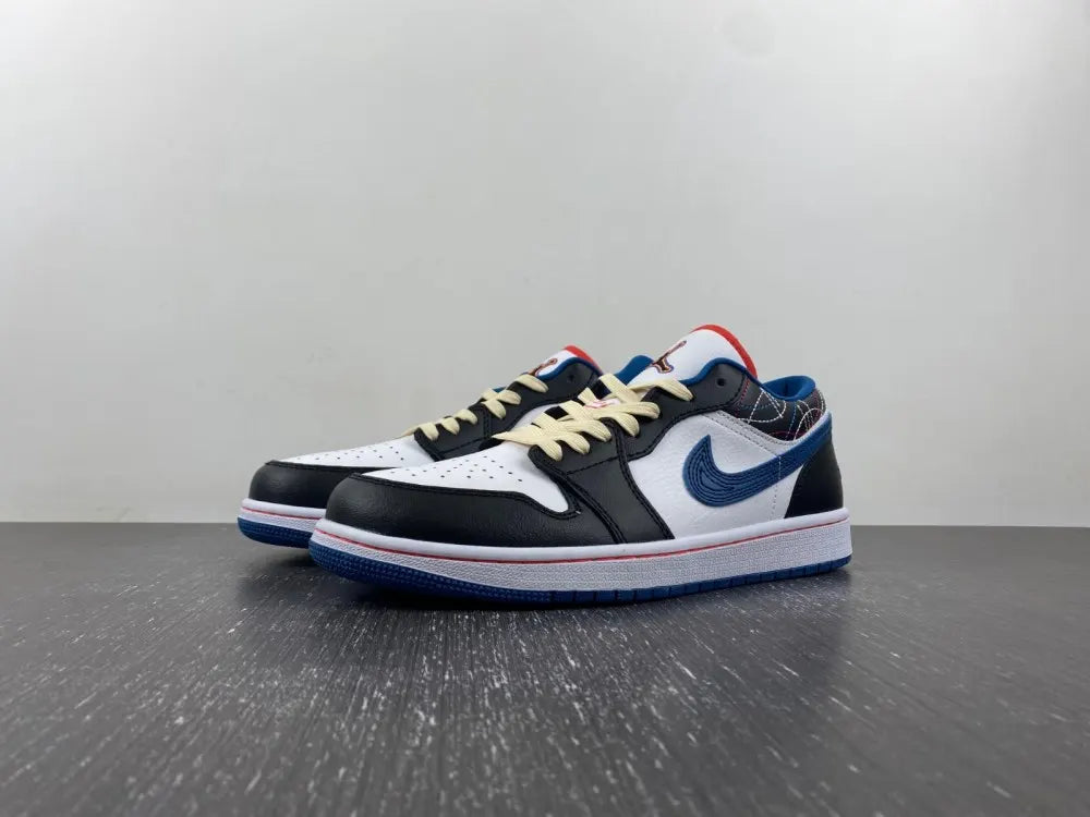 Air Jordan Low Black/White Stitch - Hình 16