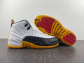 Air Jordan 12 White Taxi