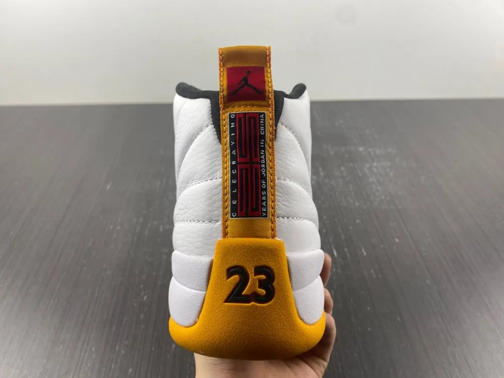 Air Jordan 12 White Taxi - Hình 10