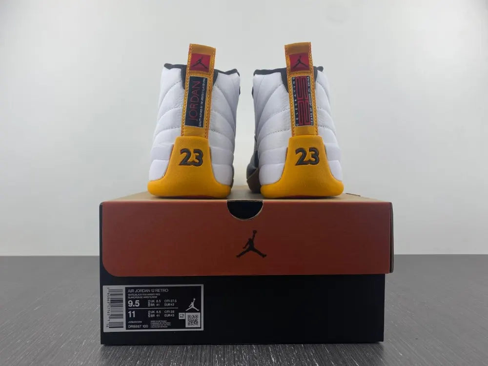Air Jordan 12 White Taxi - Hình 3