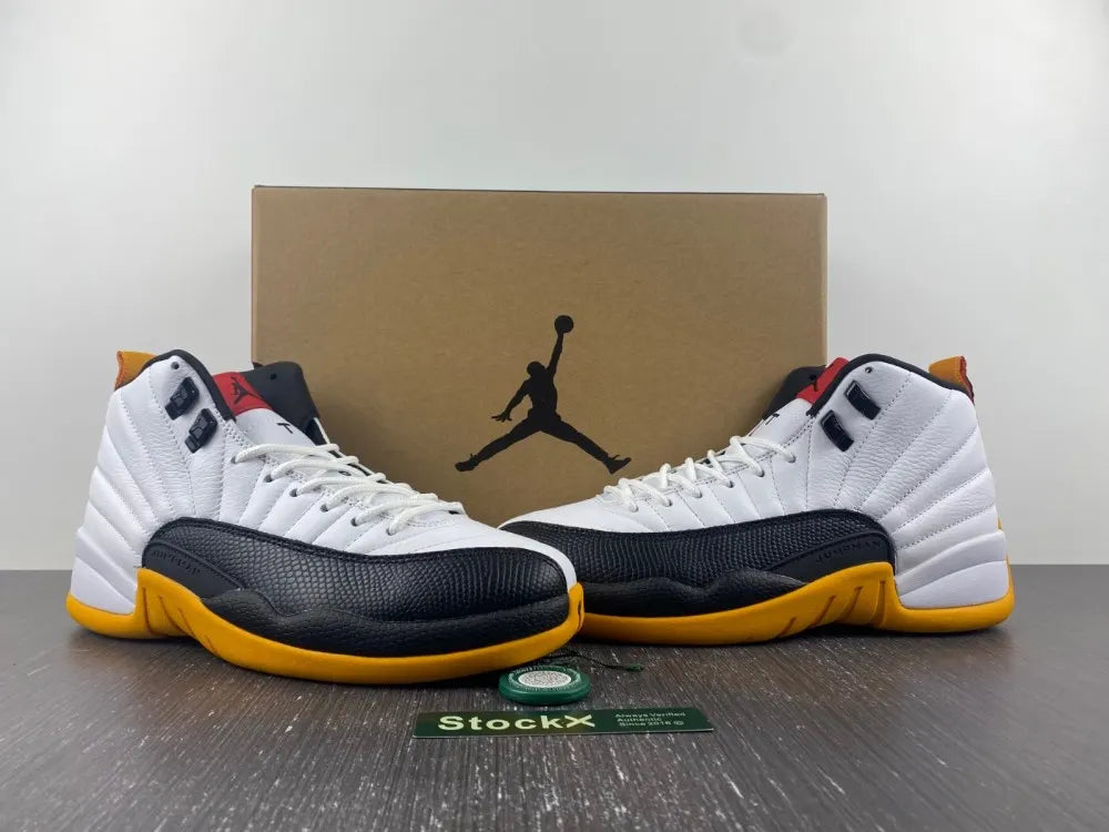 Air Jordan 12 White Taxi - Hình 5