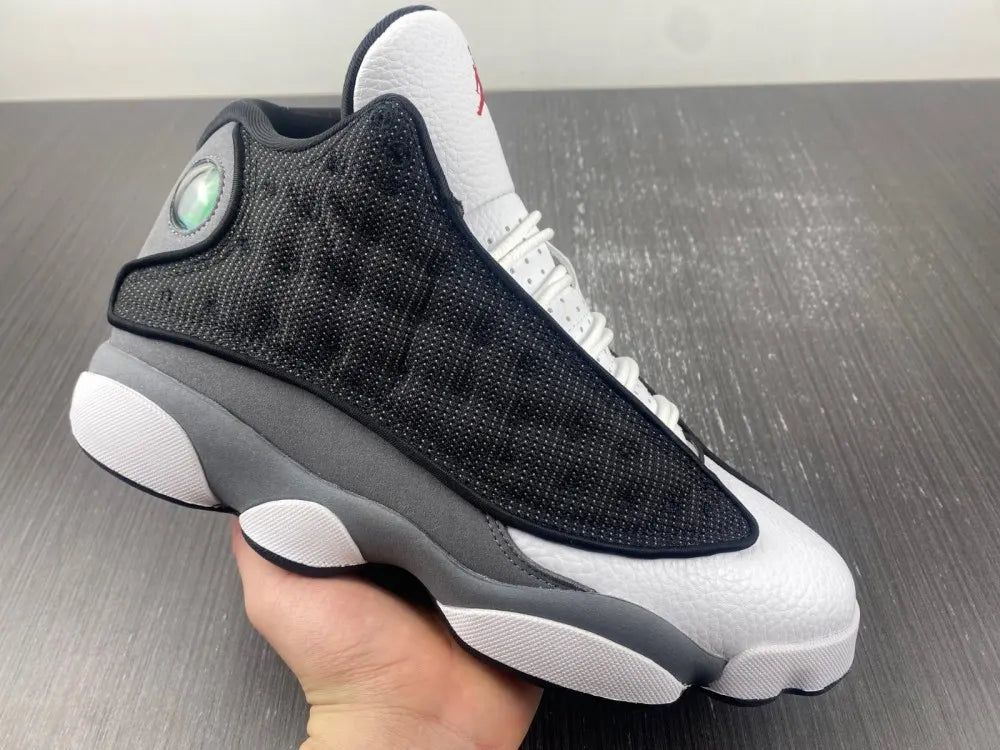 classic Air Jordan 13 White Black - Hình 9