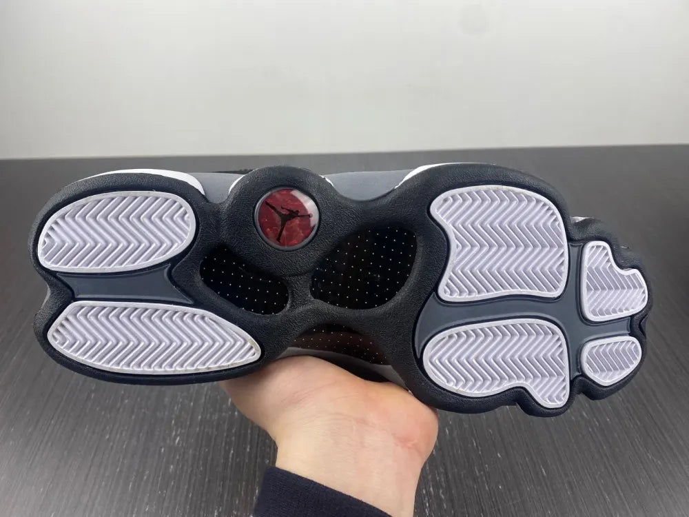 classic Air Jordan 13 White Black - Hình 3