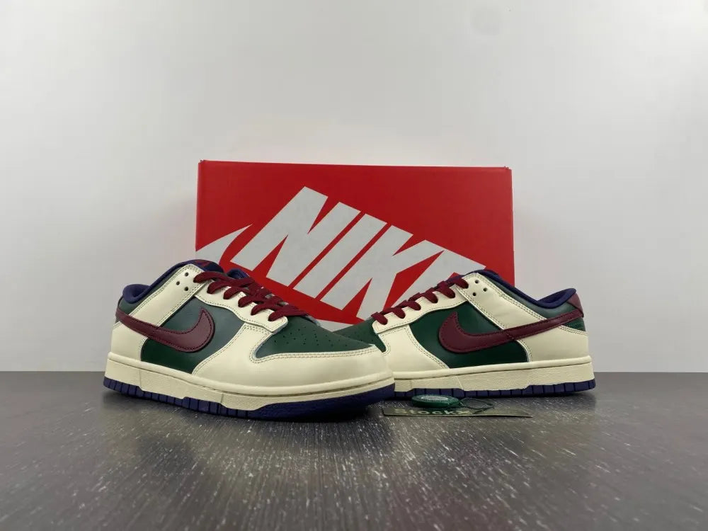 Nike Dunk Low Evergreen/Royal - Hình 14
