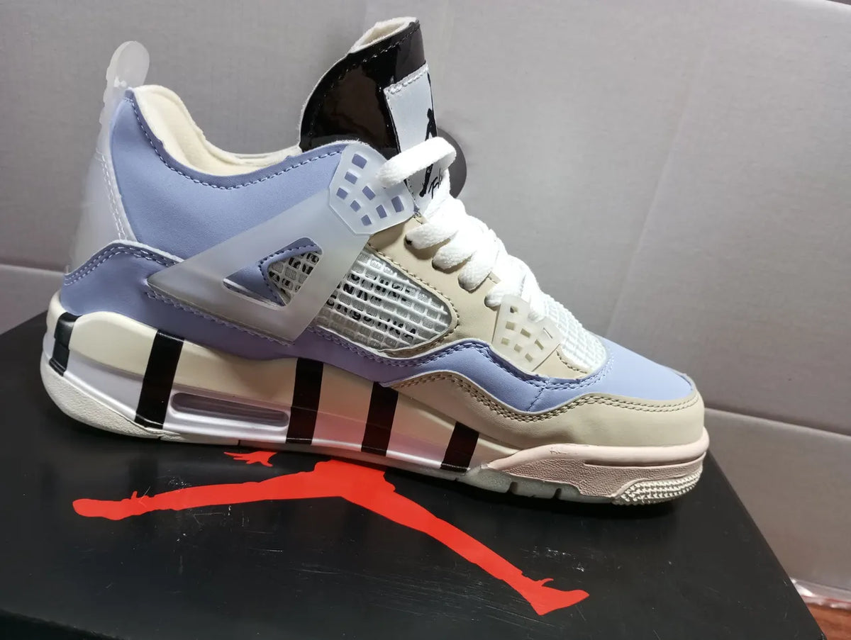 Air Jordan 4 Light Blue - Hình 4