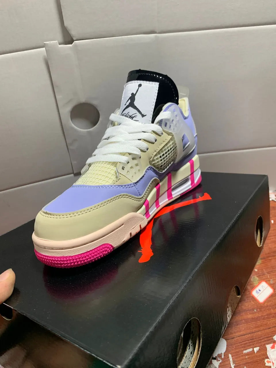 Air Jordan 4 Light Blue - Hình 11