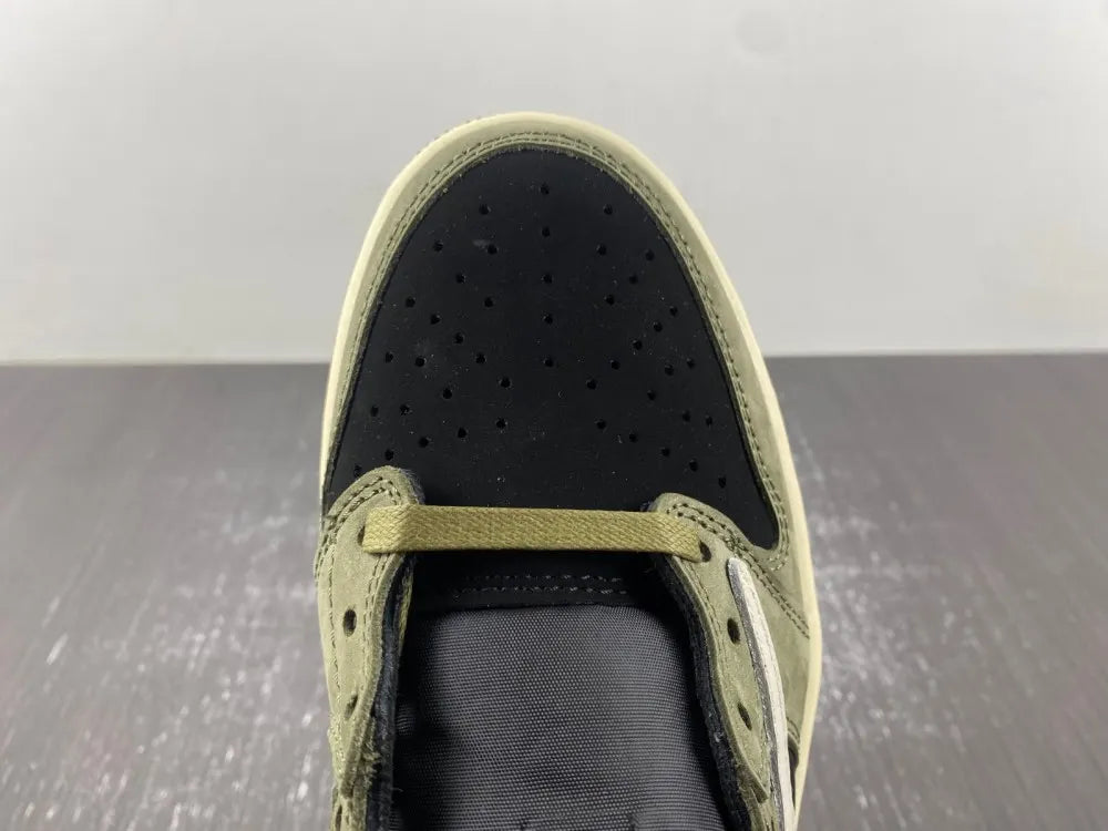 Air Jordan 1 Low Travis Scott Olive - Hình 13
