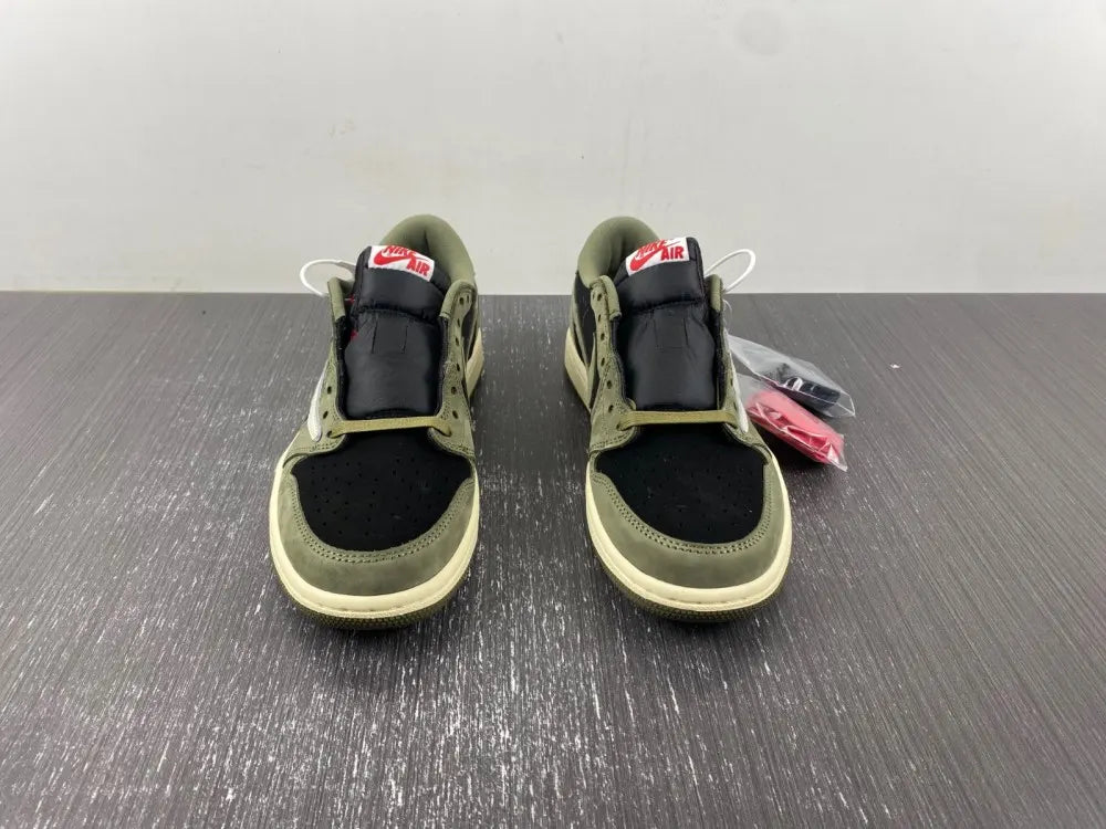 Air Jordan 1 Low Travis Scott Olive - Hình 4