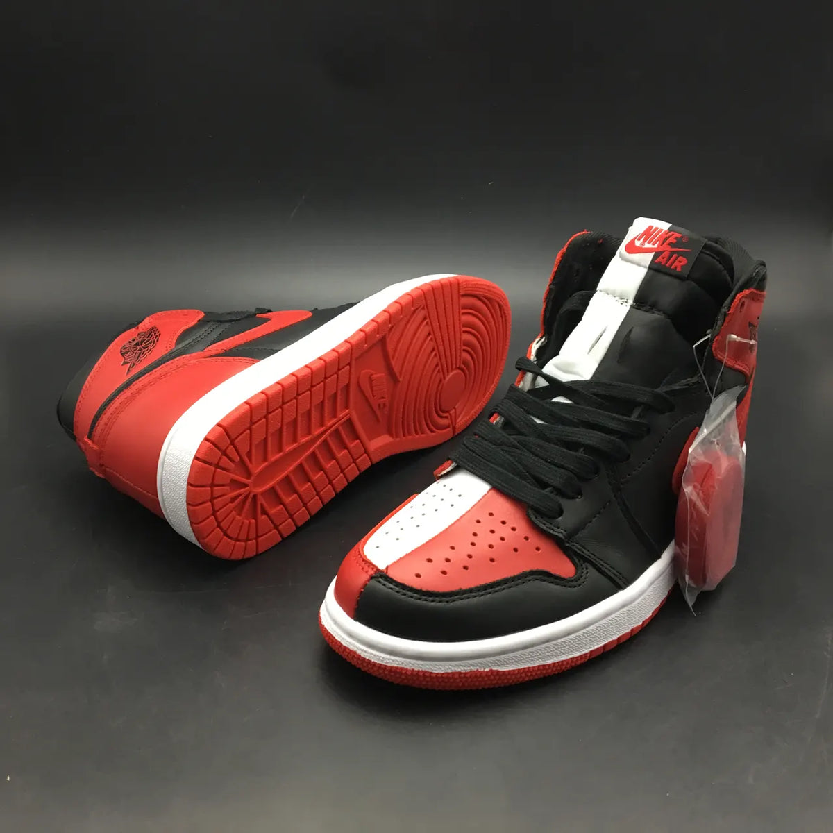 Air Jordan 1 High Black Red - Hình 7