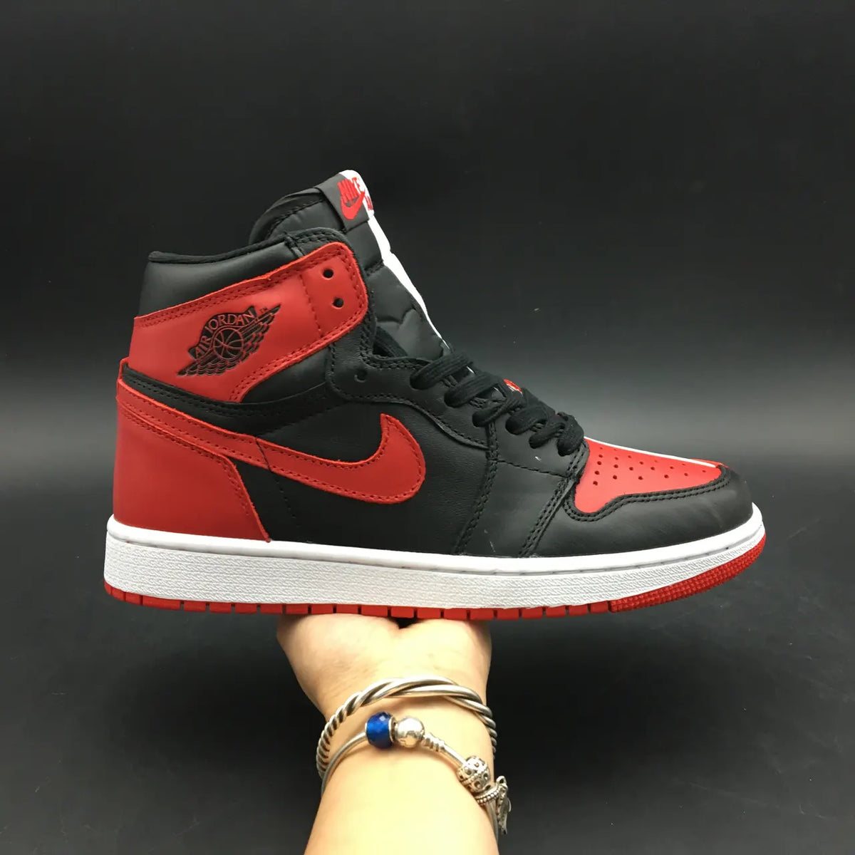Air Jordan 1 High Black Red