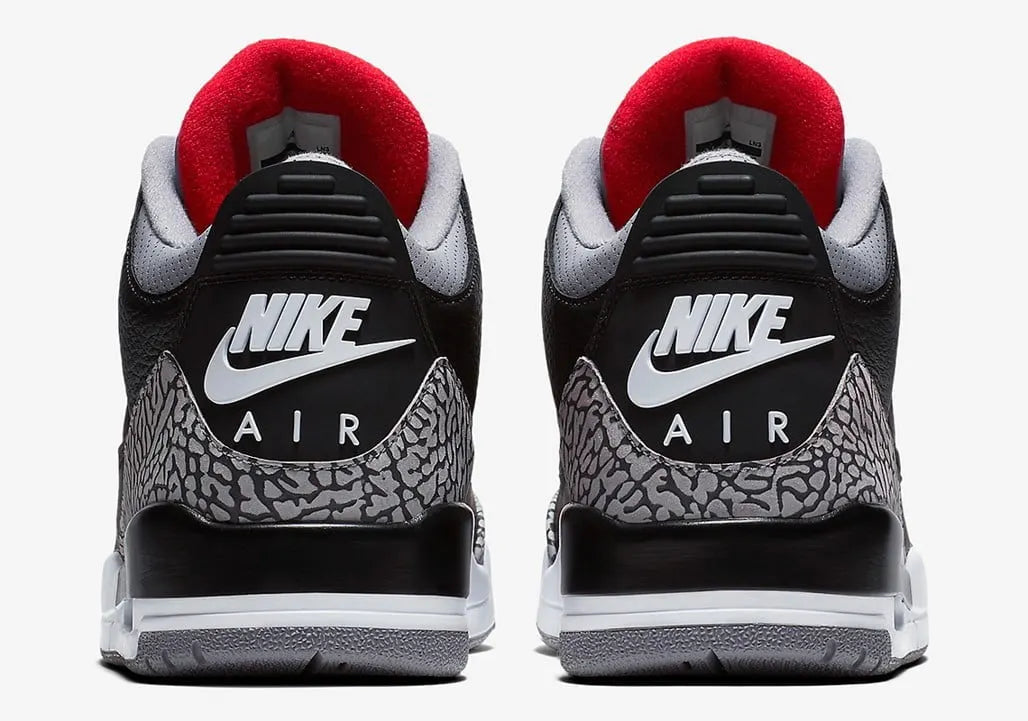 Air Jordan 3 Black Cement sneaker - Hình 2