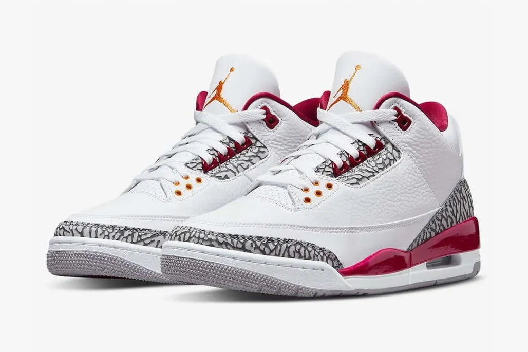 Air Jordan 3 White Bordeaux