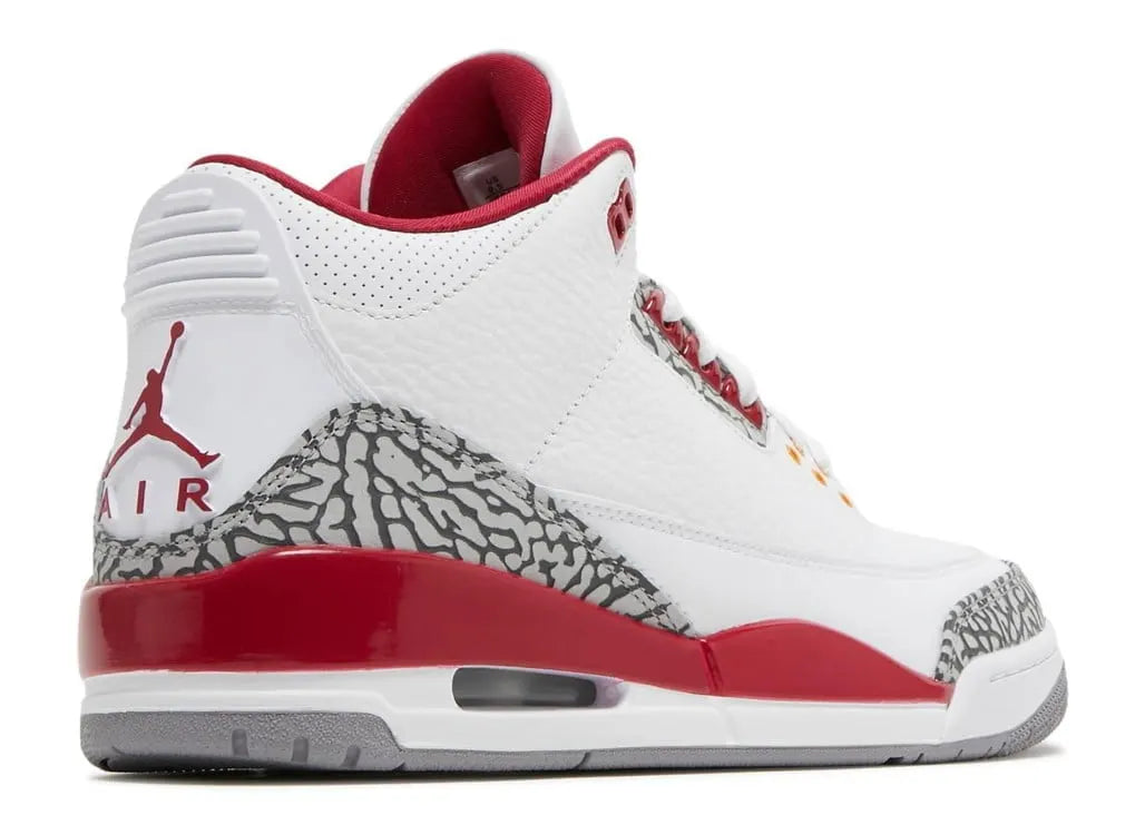 Air Jordan 3 White Bordeaux - Hình 3