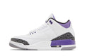retro Air Jordan 3 White Violet - Hình 2