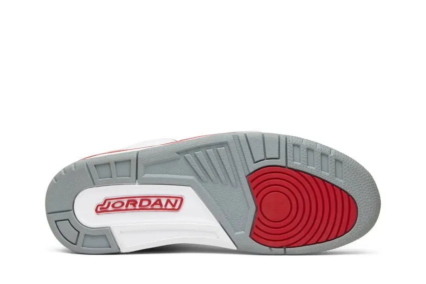 retro Air Jordan 3 Cement Red - Hình 3
