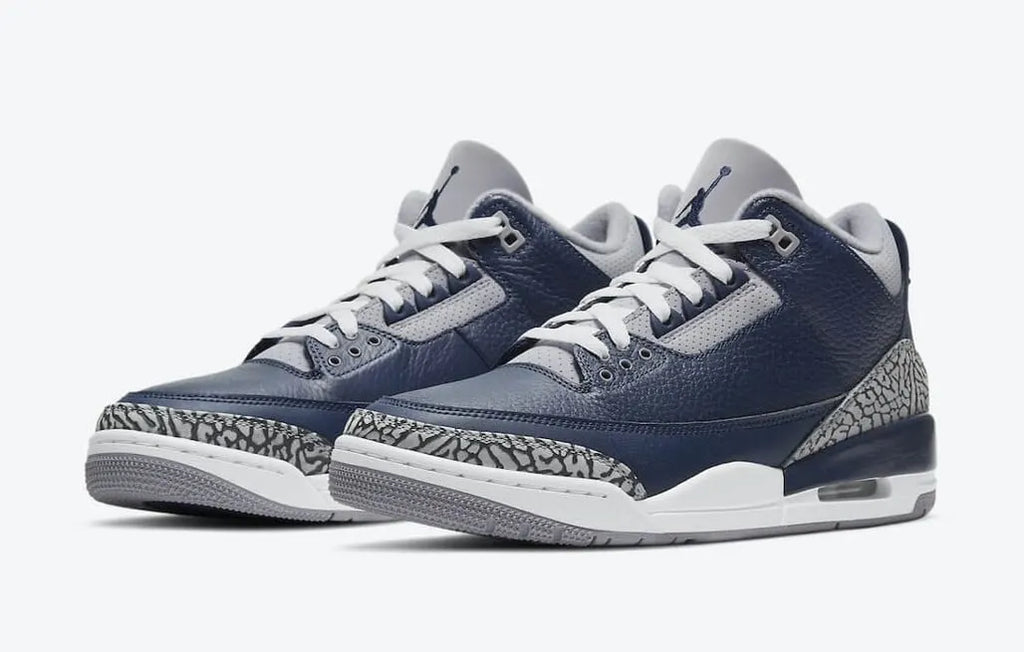 Air Jordan 3 Midnight Navy premium - Hình 3