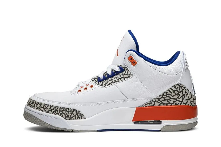 Air Jordan 3 White/Orange - Hình 2