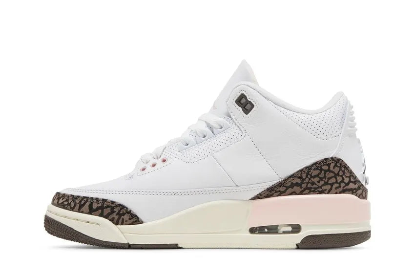 retro Air Jordan 3 White Pink - Hình 2