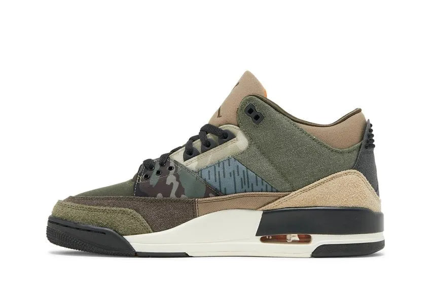 patchwork Air Jordan 3 Camo - Hình 2