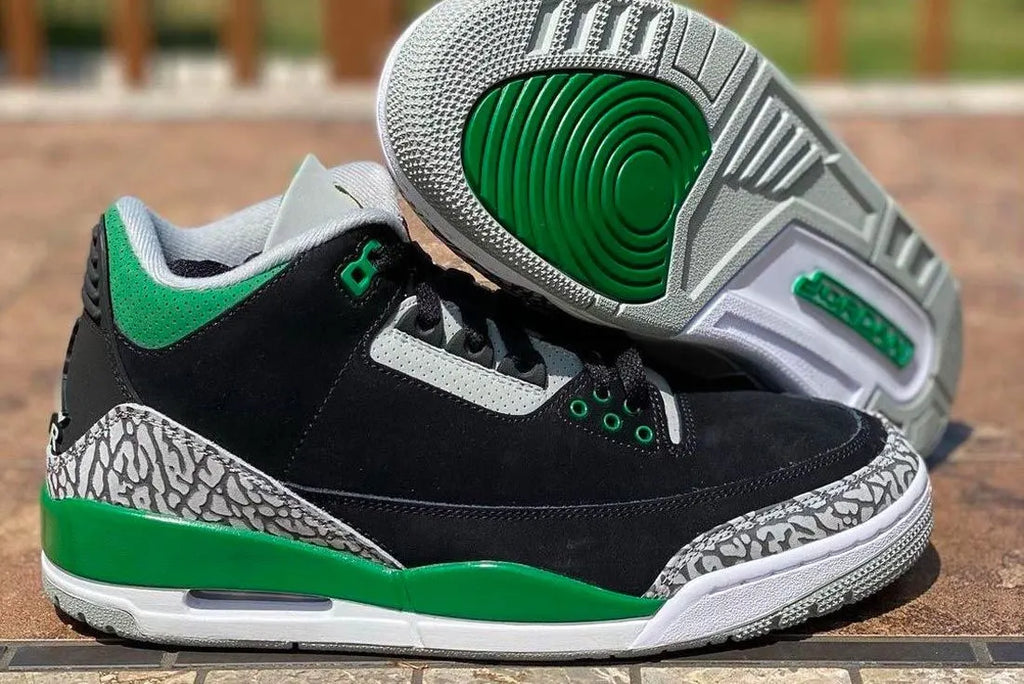 Jordan 3 Retro Lucky Green - Hình 5