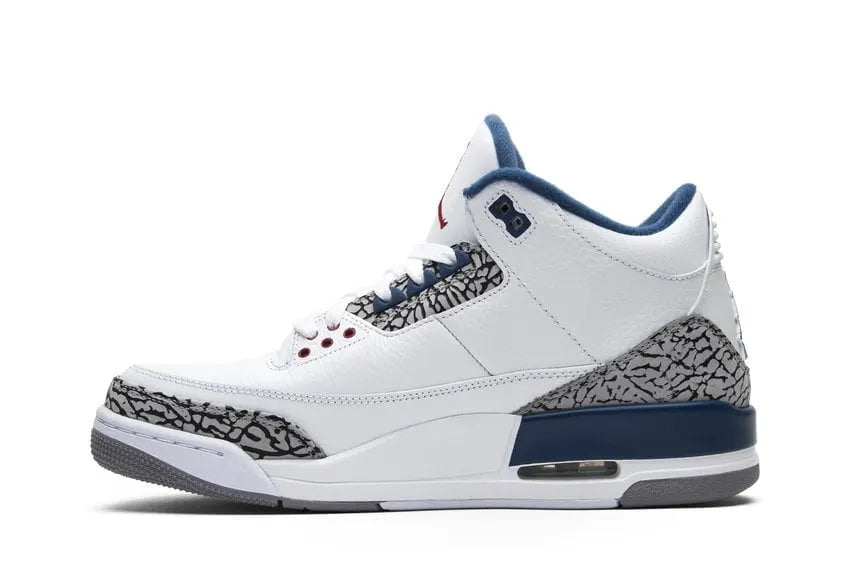 Air Jordan 3 Retro White True Blue - Hình 2