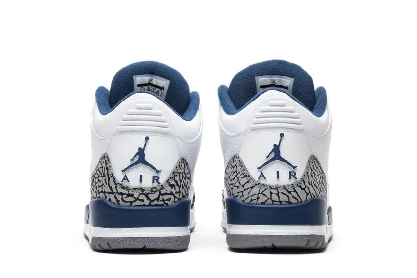 Air Jordan 3 Retro White True Blue - Hình 4