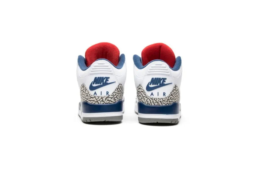 Air Jordan 3 Retro White Blue classic - Hình 4
