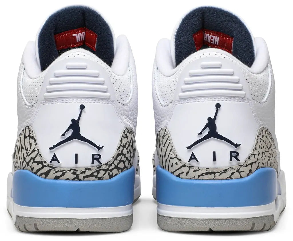 Air Jordan 3 Retro White UNC - Hình 2