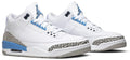 Air Jordan 3 Retro White UNC