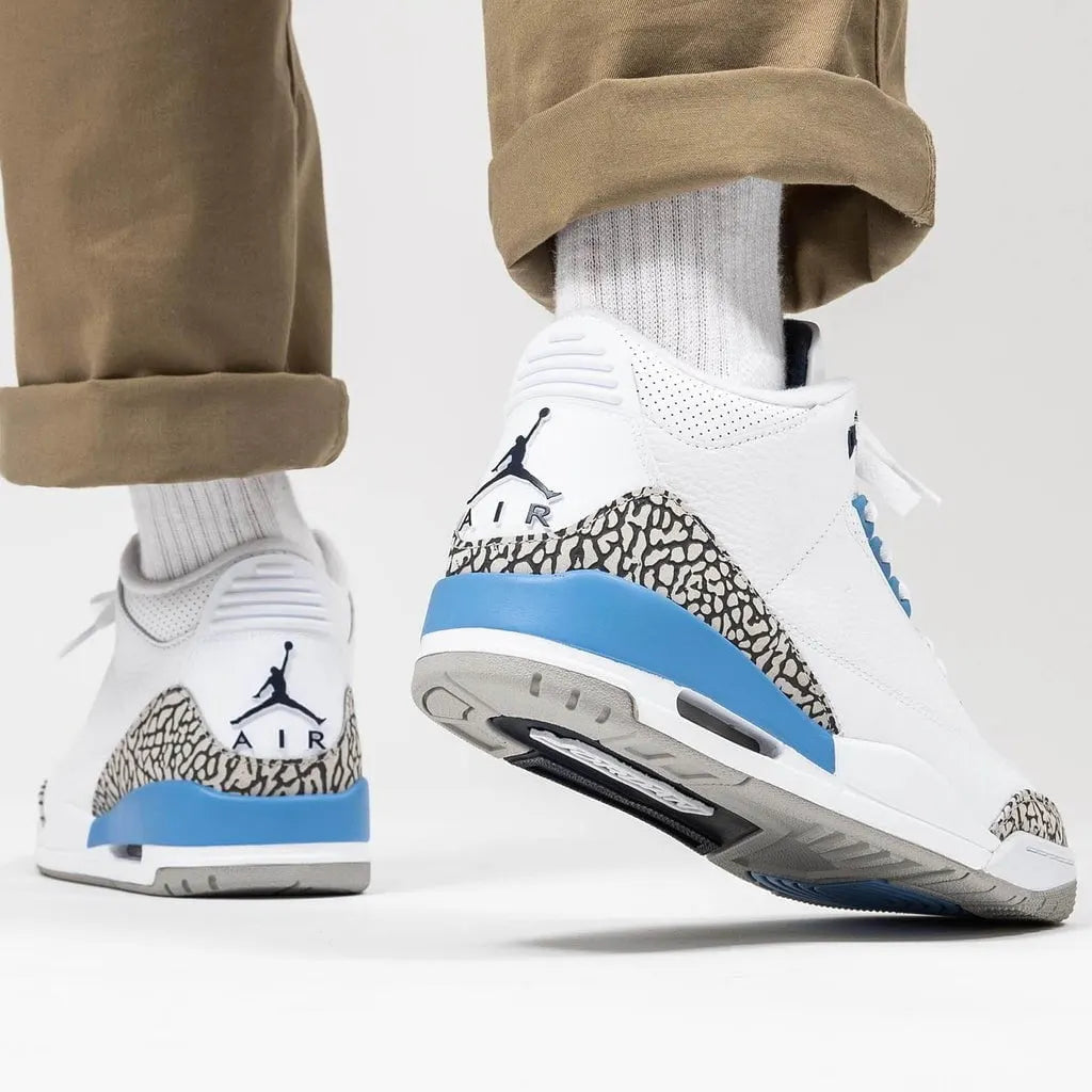 Air Jordan 3 Retro White UNC - Hình 3