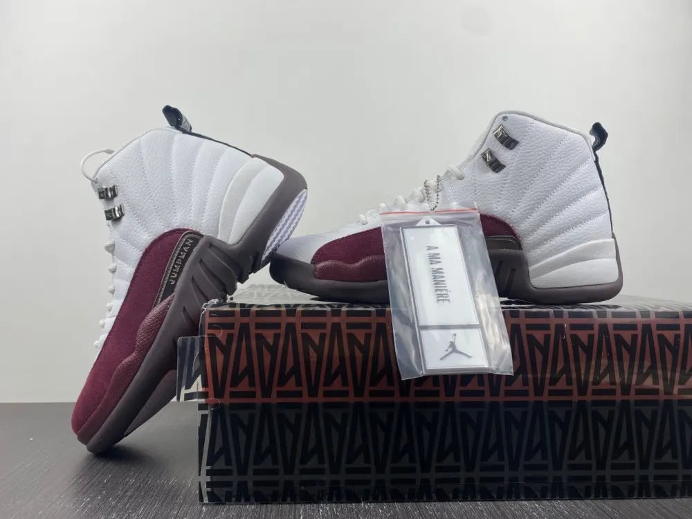 Air Jordan 12 Bordeaux - Hình 3