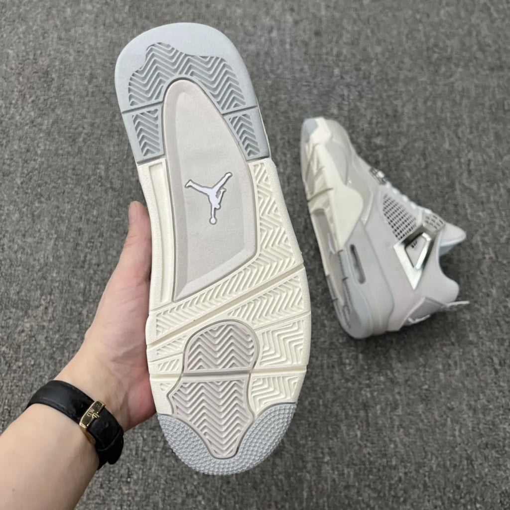 Jordan 4 Metallic Silver - Hình 7