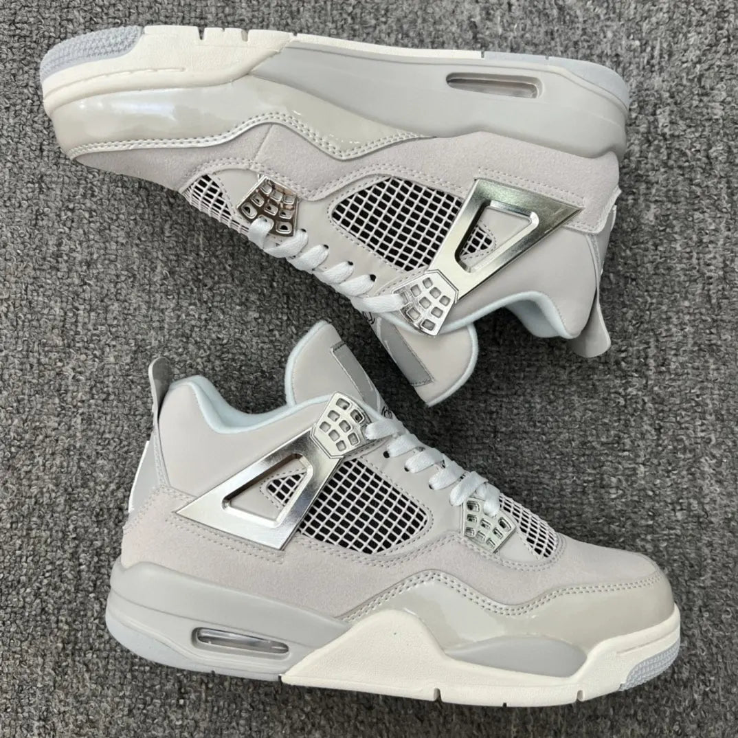 Jordan 4 Metallic Silver - Hình 9
