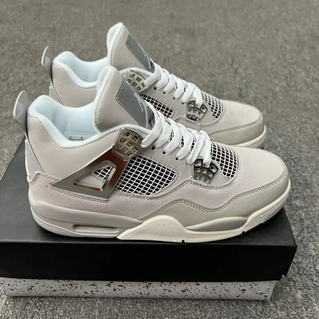Jordan 4 Metallic Silver - Hình 4