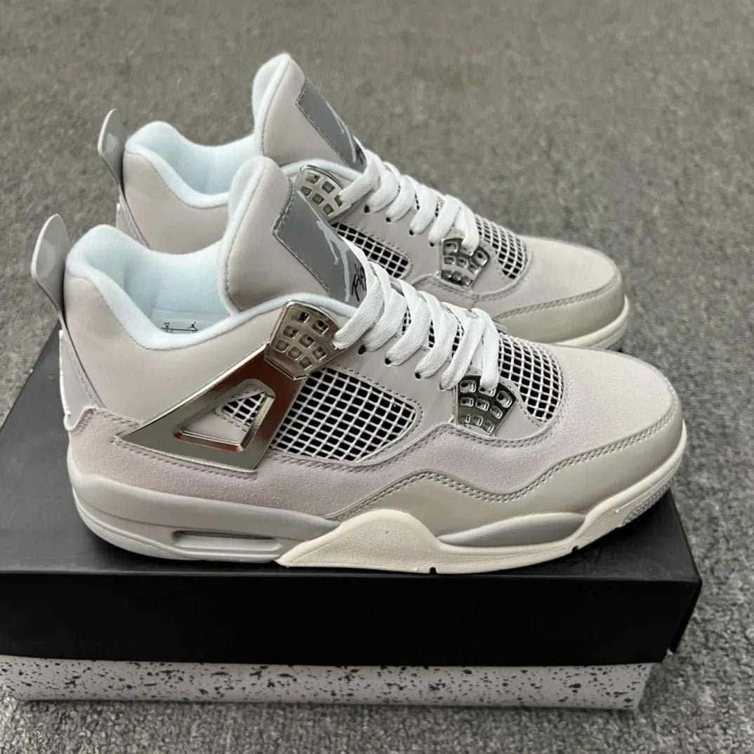 Jordan 4 Metallic Silver - Hình 4