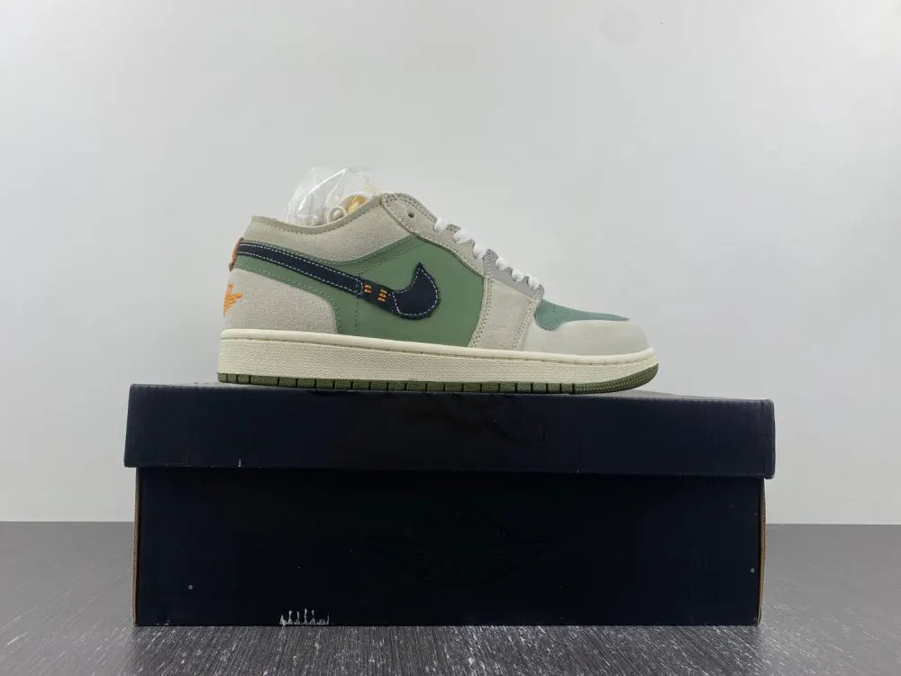 Jordan 1 Low Grey Green - Hình 2