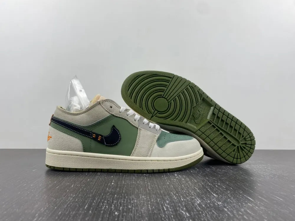 Jordan 1 Low Grey Green - Hình 10
