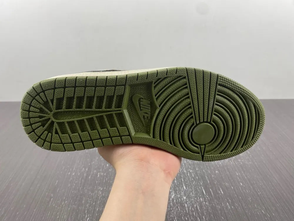 Jordan 1 Low Grey Green - Hình 15