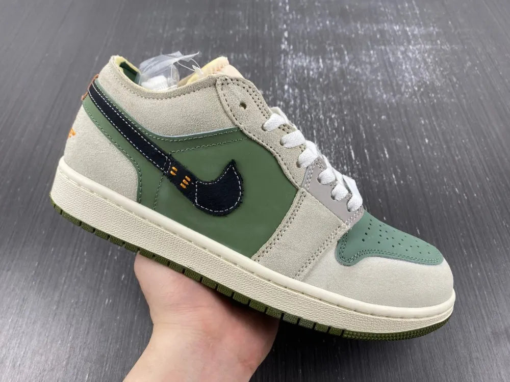 Jordan 1 Low Grey Green - Hình 17