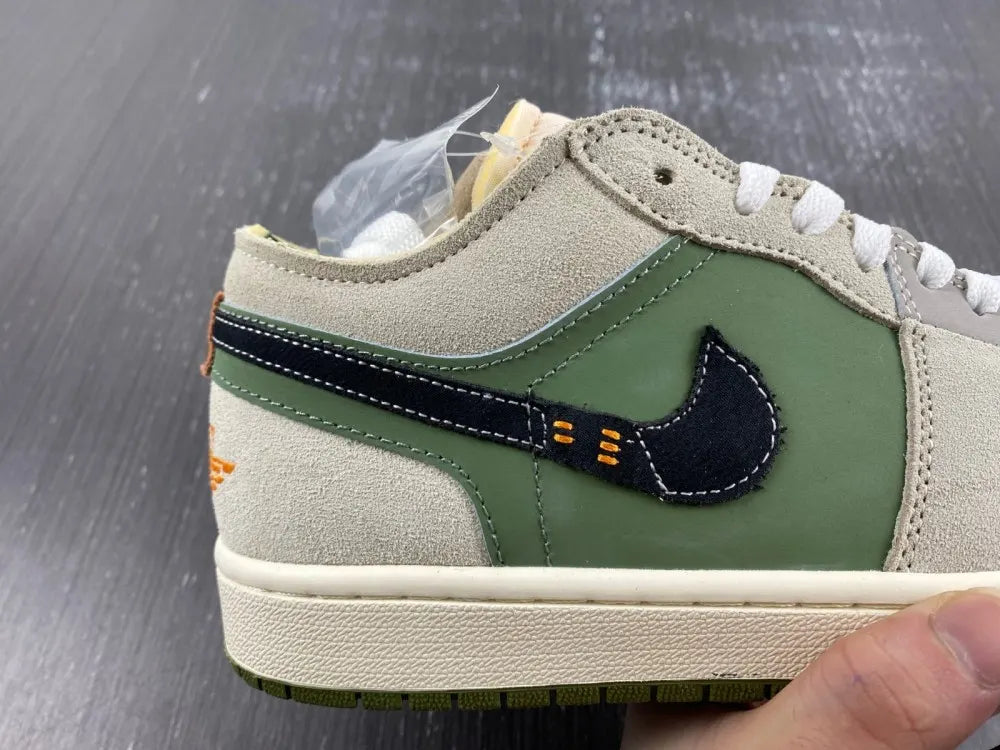 Jordan 1 Low Grey Green - Hình 16