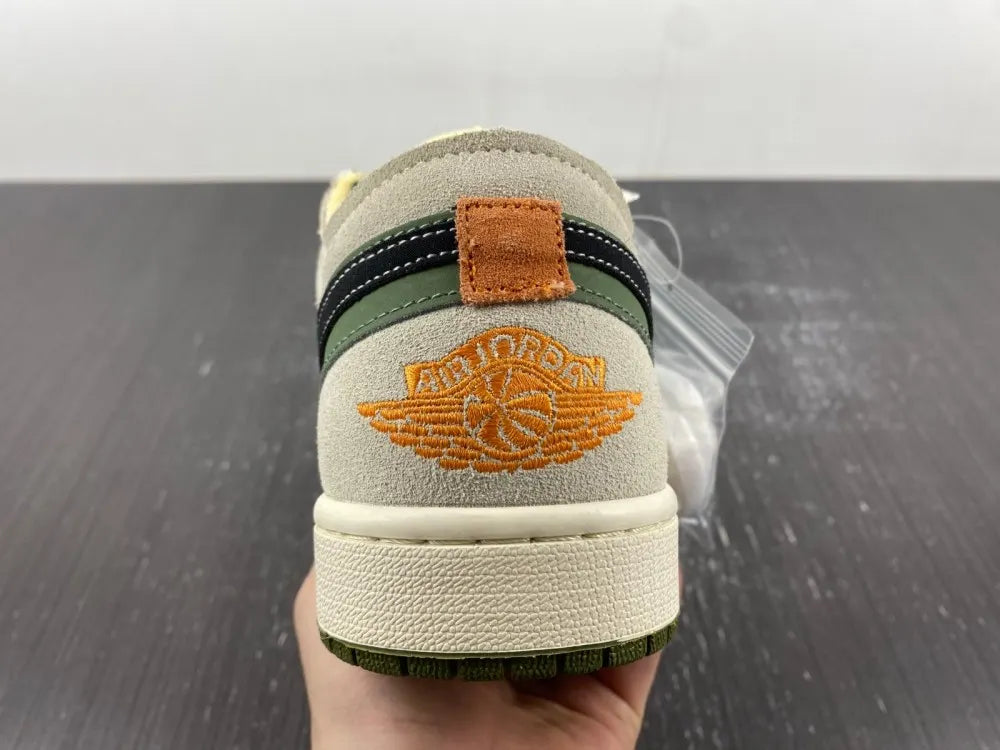 Jordan 1 Low Grey Green - Hình 5