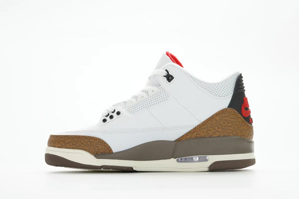 Nike Air Jordan 3 White/Red - Hình 7