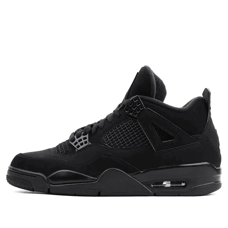 Air Jordan 4 Black Canvas retro premium - Hình 2