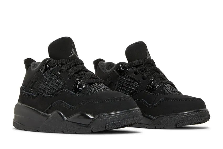 Toddler Air Jordan 4 Retro Black Cat - Hình 5